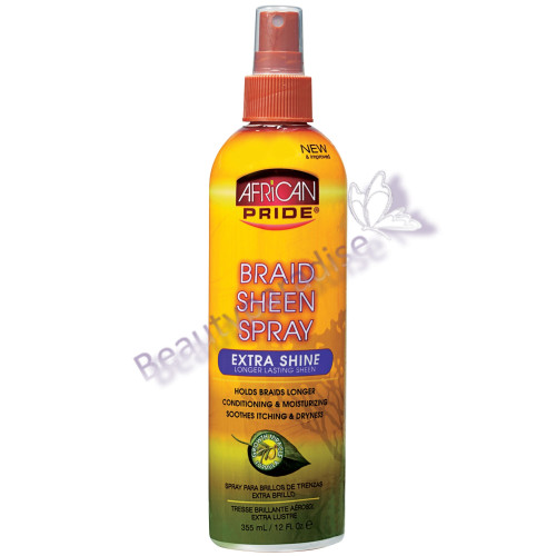 African Pride Braid Sheen Spray Extra Shine