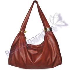 Brown Hobo Shoulder Bag