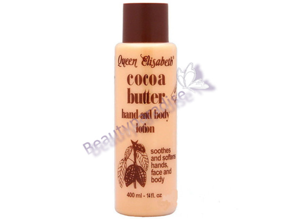 Queen Elisabeth Cocoa Butter Hand and Body Lotion 400ml