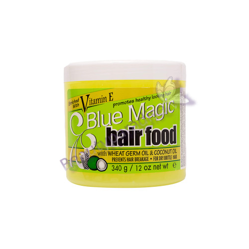 Blue Magic Hair Food with Wheat and Coconut Oil  340g