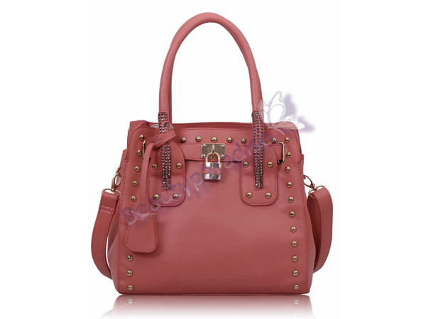 Pink Nitad Tote väska med hänglås