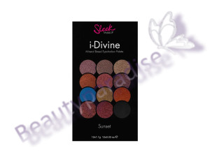 Sleek Makeup I-Divine Mineralbaserad Ögonskugga Palett Sunset