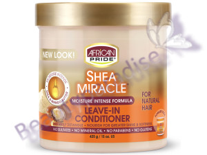 African Pride Shea Butter Miracle Leave In Conditioner 425g