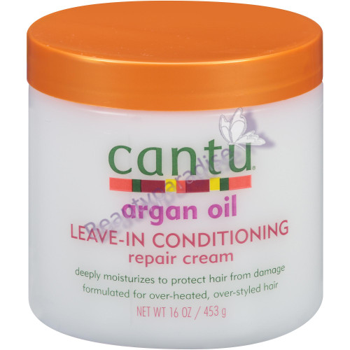 Cantu Argan Oil Leave In Conditioning Repair Cream 453g