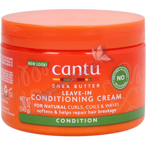 Cantu Shea Butter for Natural Hair Leave-In Conditioning Cream 340g