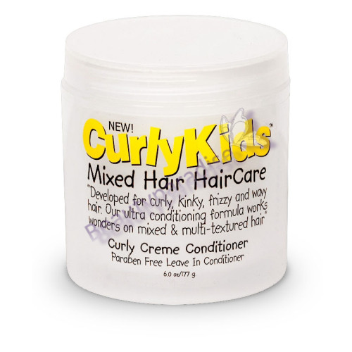 Curly Kids Mixed Hair Haircare Curly Creme Leave-In Conditioner