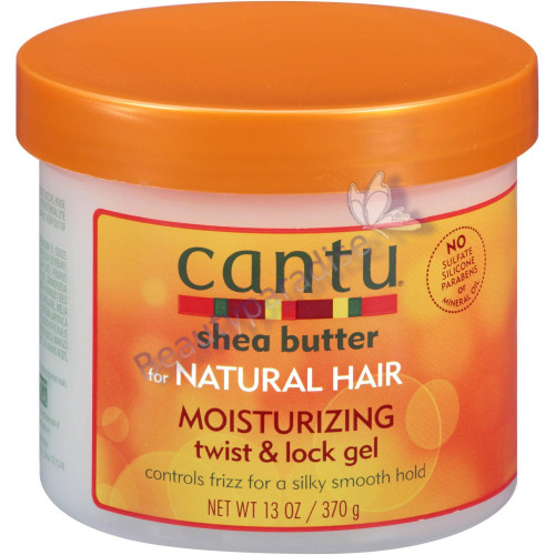 Cantu Shea Butter for Natural Hair Moisturizing Twist And Lock Gel 370g
