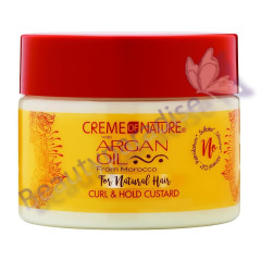 Creme Of Nature Argan Oil curl And Hold Custard 326g 