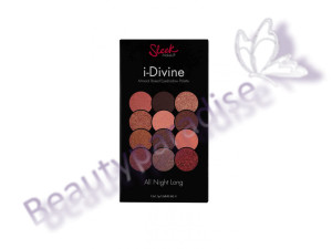Sleek Makeup I-Divine Mineralbaserad Ögonskugga Palett All Night Long