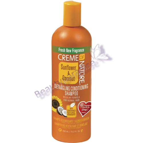 Creme Of Nature Sunflower Coconut Detangling Conditioning Shampoo 450ml