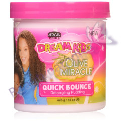 African Pride Dream Kids Olive Miracle Quick Bounce Detangling Pudding 425g 