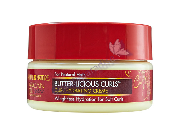 Creme Of Nature Argan Oil Butter Licious Curls Curl Hydrating Buttercreme 213g