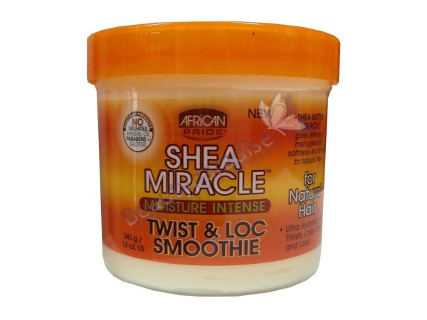 African Pride Shea Miracle Moisture Intense Twist And Loc Smoothie