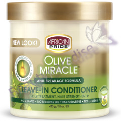 African Pride Olive Miracle Anti-Breakage Leave-in Conditioner