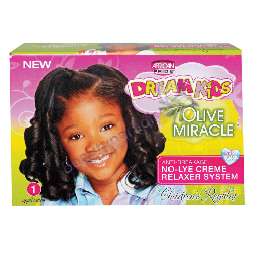 African Pride Dream Kids Olive Miracle No Lye Relaxer