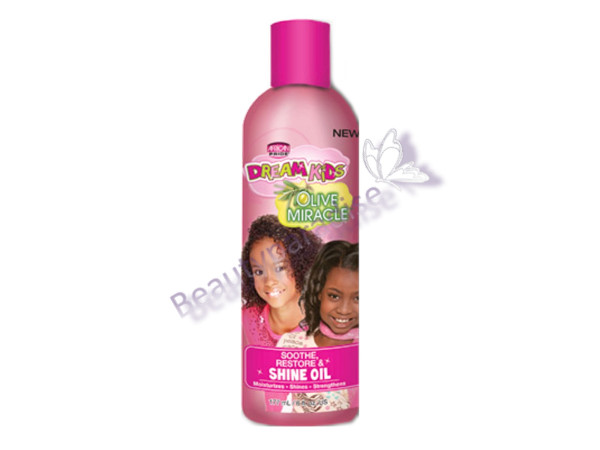 African Pride Dream Kids Olive Miracle Soothe Restore & Shine Oil