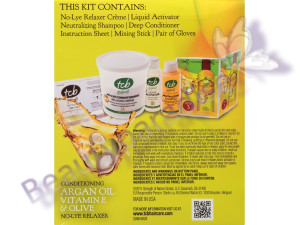 TCB Naturals No Lye Olive Oil Relaxer Kit