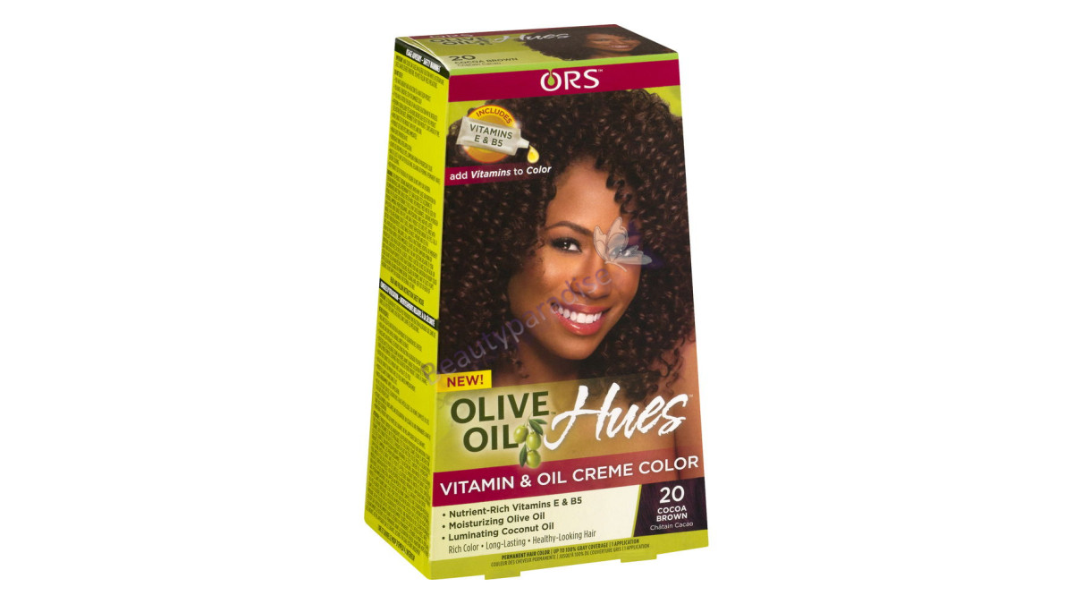 ORS Olive Oil Hues Vitamin & Oil Creme Color 20 Cocoa Brown |  