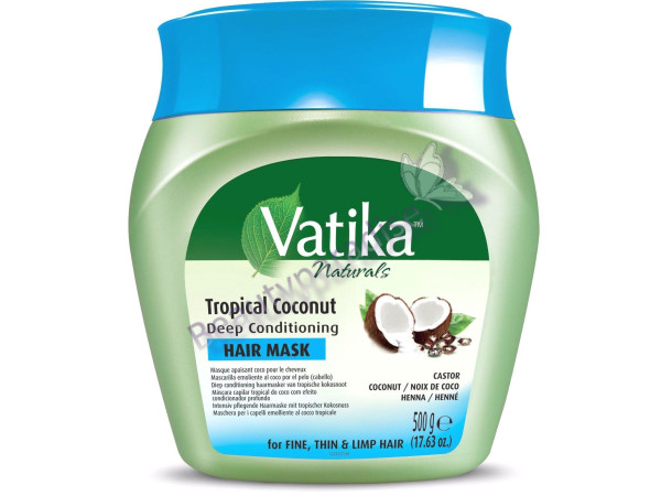 Vatika Tropical Coconut Hårmask