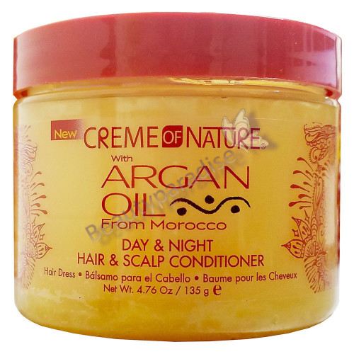 Creme Of Nature Argan Oil Day & Night Hair & Scalp Conditioner Hair Dress
