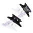 Butterfly Clamps - 12 pcs Black and white