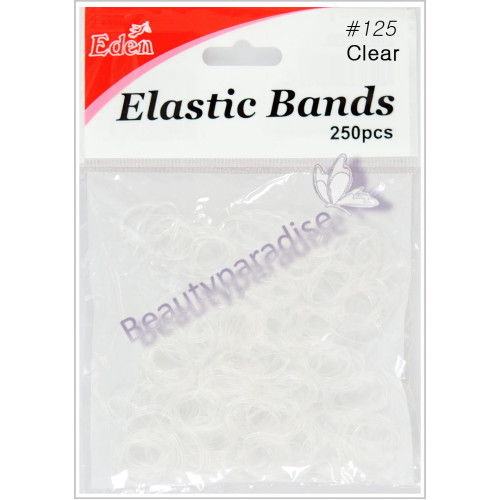 Eden Rubber Bands Transparent