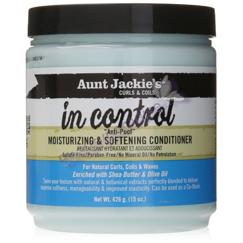 Aunt Jackies In Control Anti-Poof Moisturizing and Softening Conditioner