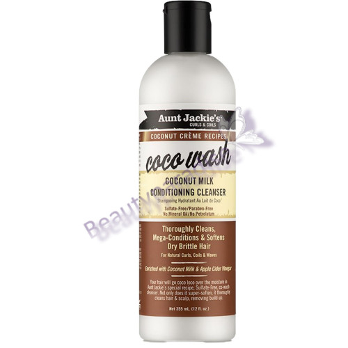 Aunt Jackie's Coconut Creme Recipes Coco Wash Coconut Milk Conditioning Cleanser
