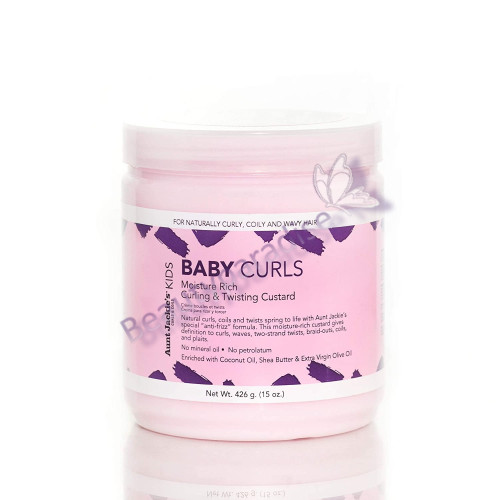 Aunt Jackies Curls And Coils Girls Baby Girl Curls Curling And Twisting Custard