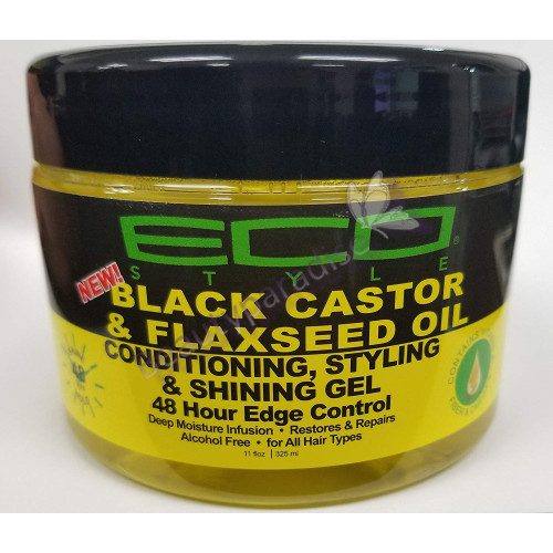 Eco Styler Black Castor And Flaxseed Oil Conditioning Styling And Shining Gel