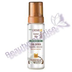 Creme Of Nature Coconut Milk Curl Quench Foaming Mousse