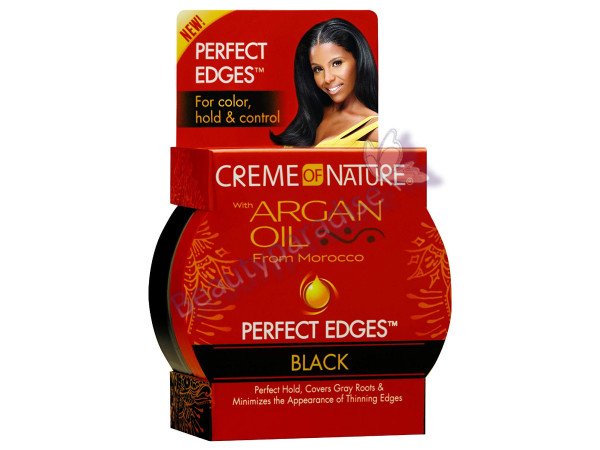 Creme of Nature Argan Oil Perfect Edges Black Gel