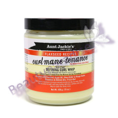 Aunt Jackie's Curls & Coils Flaxseed Recipes Curl Mane-Tenance Defining Curl Whip