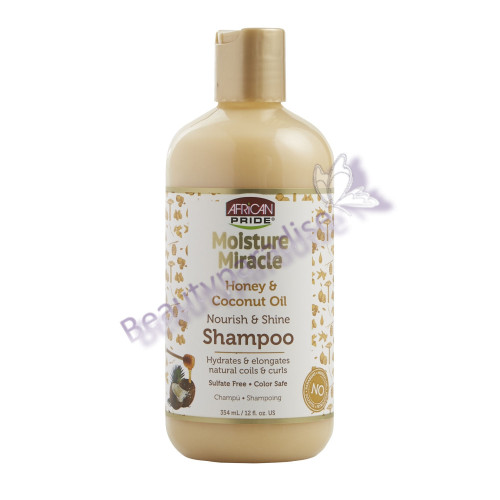 African Pride Moisture Miracle Honey & Coconut Oil Shampoo