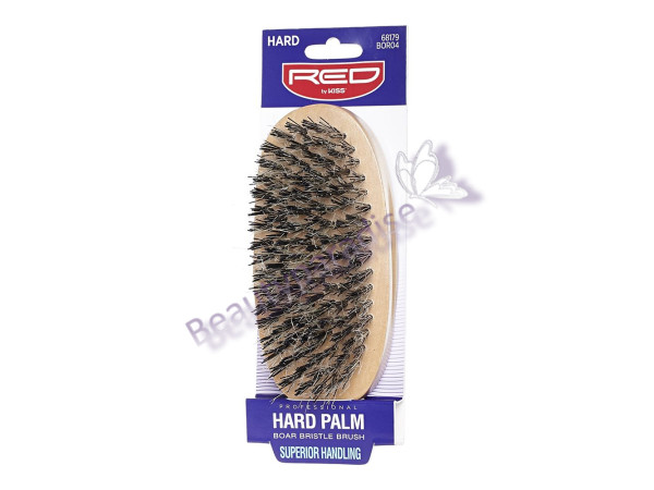 Red By Kiss Hard Palm Boar Bristle Brush