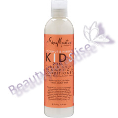 Shea Moisture Coconut And Hibiscus Kids 2-In-1 Curl And Shine Shampoo And Conditioner