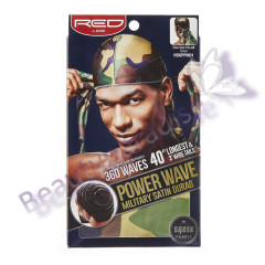 Red By Kiss Power Wave Military Satin Durag