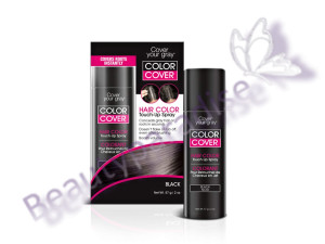 Cover Your Gray Hair Color Touch-Up Spray Black