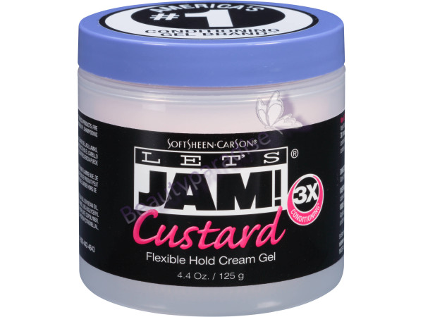 Let's Jam Custard Flexible Hold Cream Gel