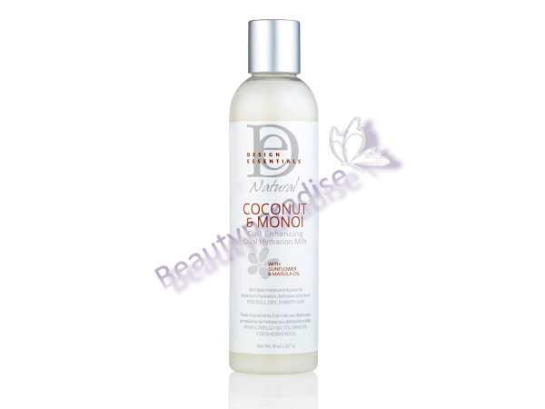 Design Essentials Natural Coconut & Monoi Curl Enhancing Dual Hydration Milk