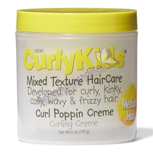 Curly Kids Mixed Hair Haircare Curl Poppin Creme
