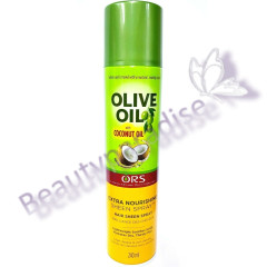 ORS Olive Oil With Coconut Oil Extra Nourishing Sheen Spray