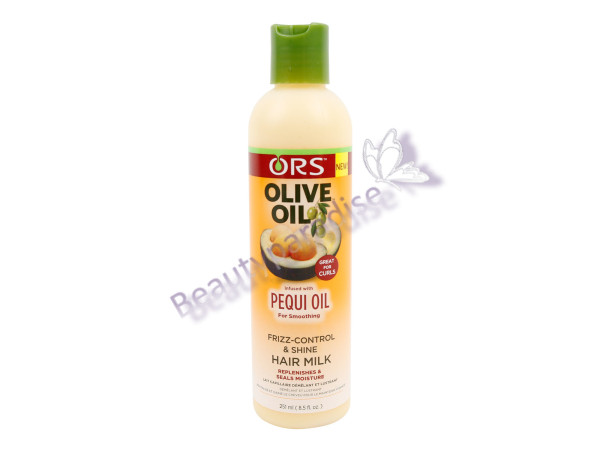 ORS Olive Oil Infused With Pequi Oil Frizz-Control & Shine Hair Milk