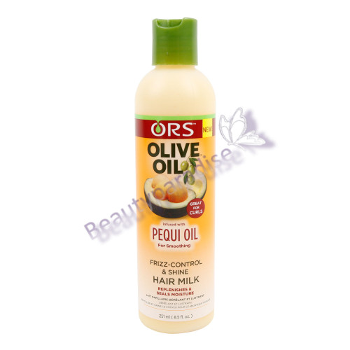 ORS Olive Oil Infused With Pequi Oil Frizz-Control & Shine Hair Milk
