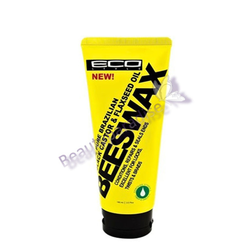 ECOCO 100% Pure Brazilian Beeswax with Black Castor And Flaxseed Oil Tube