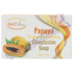 NATskin Papaya Brightening & Exfoliating Complexion Soap 200g