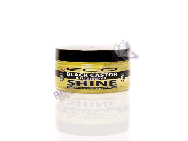 Eco Shine Black Castor & Flaxseed Oil