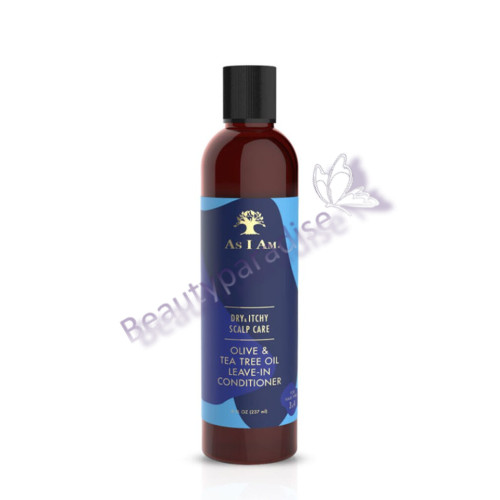 As I Am Dry & Itchy Scalp Care Olive & Tea Tree Oil Leave-In Conditioner