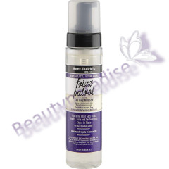 Aunt Jackie's Grapeseed Style & Shine Recipes FRIZZ PATROL Anti-Poof Twist & Curl Setting Mousse