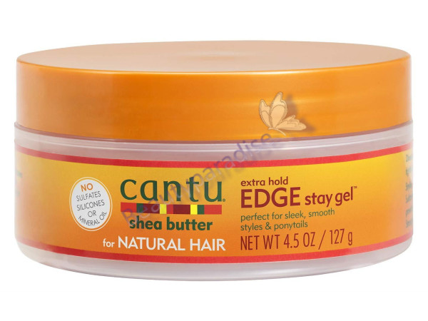 Cantu Shea Butter for Natural Hair Extra Hold Edge Stay Gel 127g